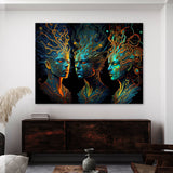 Dmt Trippy Entities 34 Wall Art