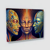 Dmt Trippy Entities 51 Wall Art