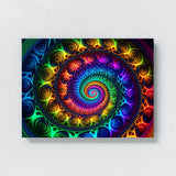 Dmt Trippy Fractal Spiral 7 Wall Art
