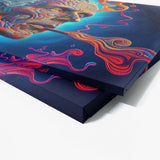 Dmt Trippy Human Smoking Dmt 23 Wall Art