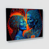Dmt Trippy Love 95 Wall Art