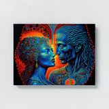 Dmt Trippy Love 95 Wall Art