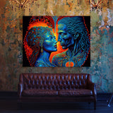 Dmt Trippy Love 95 Wall Art