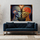 Dmt Trippy Love 96 Wall Art