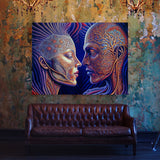 Dmt Trippy Love 97 Wall Art