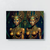 Dmt Trippy Mechanical Elves 104 Wall Art