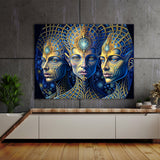 Dmt Trippy Mechanical Elves 91 Wall Art