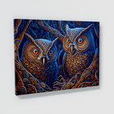 Dmt Trippy Mechanical Owls 38 Wall Art