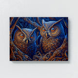 Dmt Trippy Mechanical Owls 38 Wall Art