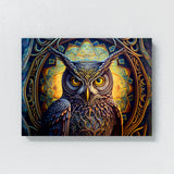 Dmt Trippy Owl 40 Wall Art