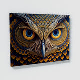 Dmt Trippy Owl 44 Wall Art
