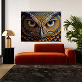 Dmt Trippy Owl 44 Wall Art