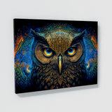 Dmt Trippy Owl 45 Wall Art