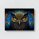Dmt Trippy Owl 45 Wall Art