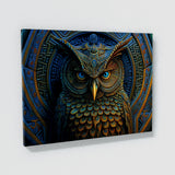 Dmt Trippy Owl 50 Wall Art