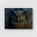 Dmt Trippy Owl 50 Wall Art