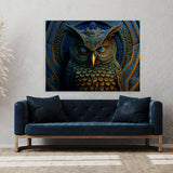 Dmt Trippy Owl 50 Wall Art