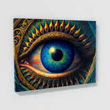 Dmt Trippy Psychedelic Eye 8 Wall Art