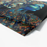 Dmt Trippy Psychedelic Mushroms 55 Wall Art