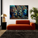 Dmt Trippy Psychedelic Mushroms 55 Wall Art