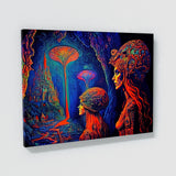 Dmt Trippy Psychedelic Mushroms 58 Wall Art
