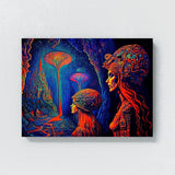 Dmt Trippy Psychedelic Mushroms 58 Wall Art