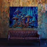 Dmt Trippy Psychedelic Mushroms 59 Wall Art