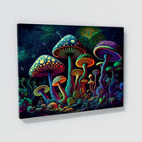 Dmt Trippy Psychedelic Mushroms 63 Wall Art