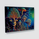 Dmt Trippy Psychedelic Mushroms 72 Wall Art