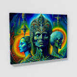 Dmt Trippy Psychedelic Mushroms 73 Wall Art