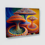 Dmt Trippy Psychedelic Mushroms 88 Wall Art