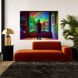 Dmt Trippy Reality Lsd 75 Wall Art