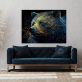 Dmt Trippy Spirit Bear 102 Wall Art