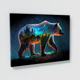 Dmt Trippy Spirit Bear 103 Wall Art