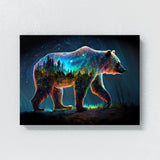 Dmt Trippy Spirit Bear 103 Wall Art