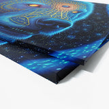 Dmt Trippy Spirit Bear 80 Wall Art