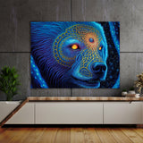 Dmt Trippy Spirit Bear 80 Wall Art