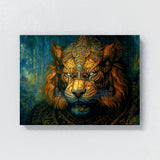 Dmt Trippy Spiritual Tiger 26 Wall Art