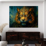 Dmt Trippy Spiritual Tiger 26 Wall Art