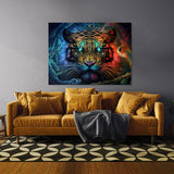 Dmt Trippy Spiritual Tiger 29 Wall Art