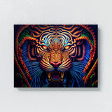 Dmt Trippy Spiritual Tiger 30 Wall Art