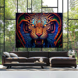 Dmt Trippy Spiritual Tiger 30 Wall Art