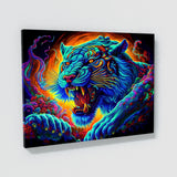 Dmt Trippy Spiritual Tiger 35 Wall Art
