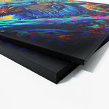 Dmt Trippy Spiritual Tiger 35 Wall Art