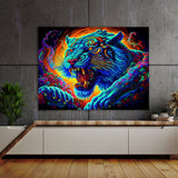 Dmt Trippy Spiritual Tiger 35 Wall Art