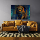 Dmt Trippy Spiritual Tiger 54 Wall Art