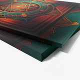 Dmt Trippy Sri Yantra 60 Wall Art