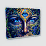 Dmt Trippy Third Eye Psychedelic 21 Wall Art