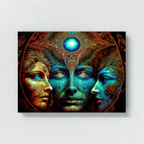 Dmt Trippy Third Eye Psychedelic 22 Wall Art