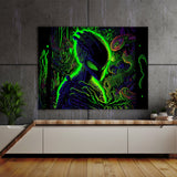 Trippy Psychedelic Alien 27 Wall Art